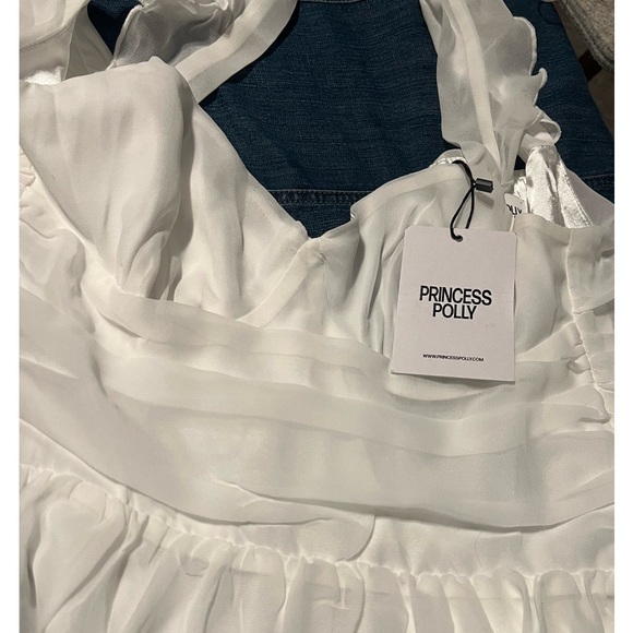 So Sweet Mini Dress -white - Picture 2 of 3